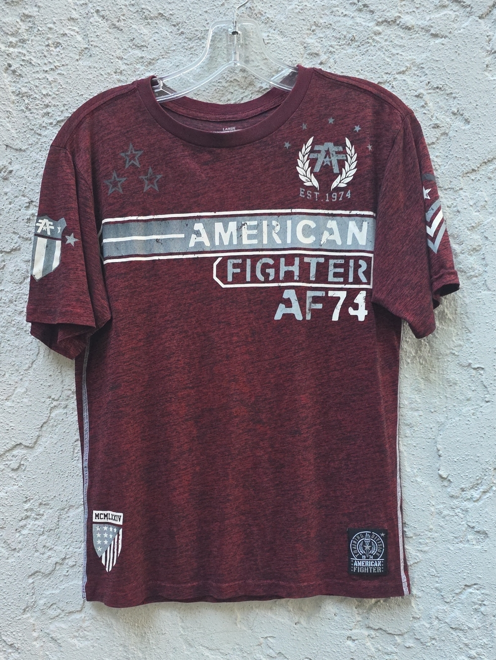 American Fighter By Affliction Boy's Graphic Tee AF74 Size Large